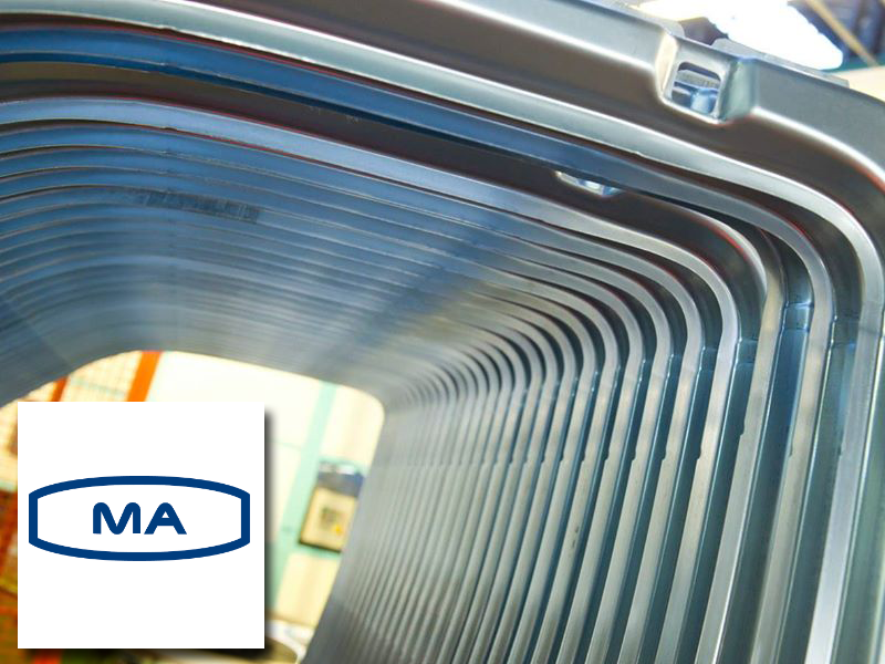 Compressor installation at MA Automotive Tool & Die